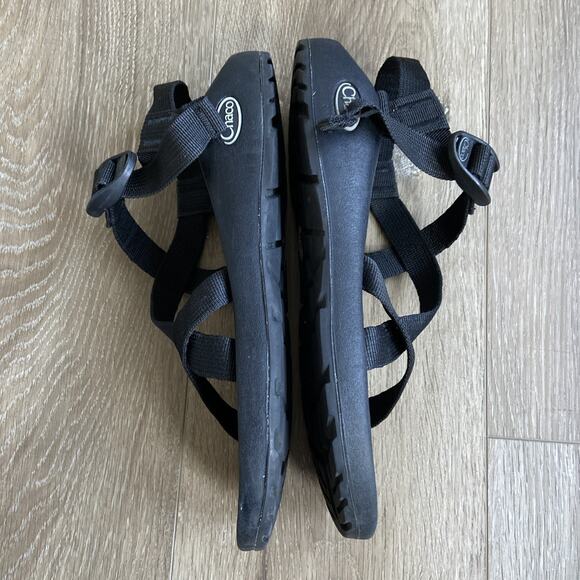 Chaco Z/1 Adjustable Strap Classic Sandal Women Sz 9 Black - Picture 4 of 11